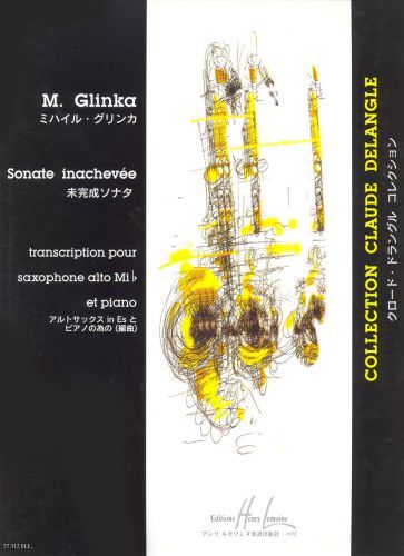 couverture Sonate inacheve Editions Henry Lemoine