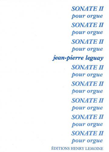 couverture Sonate n2 Editions Henry Lemoine