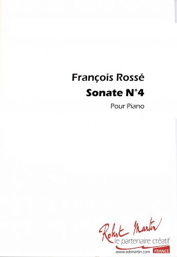 couverture SONATE N4 Editions Robert Martin