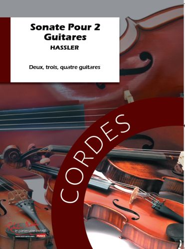 couverture Sonate Pour 2 Guitares Editions Robert Martin