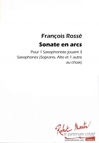couverture SONATES EN ARCS Editions Robert Martin