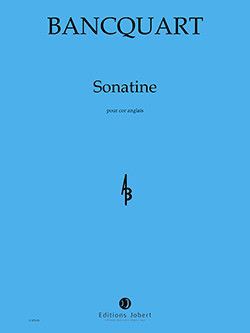 couverture Sonatine Jobert