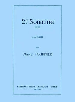 couverture Sonatine n2 Op.45 Editions Henry Lemoine