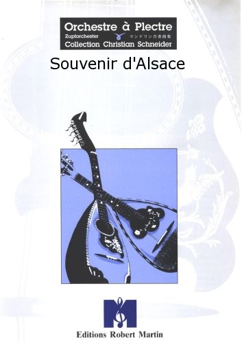 couverture Souvenir d'Alsace Martin Musique