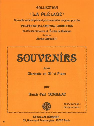 couverture Souvenirs Combre