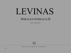 couverture Spirales d'oiseaux II Editions Henry Lemoine