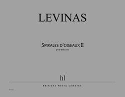 couverture Spirales d'oiseaux II Editions Henry Lemoine