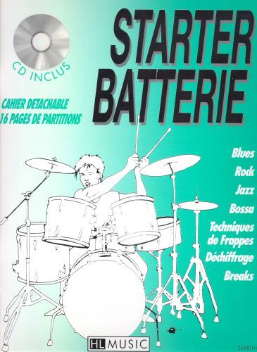 couverture Starter batterie Vol.1 Editions Henry Lemoine