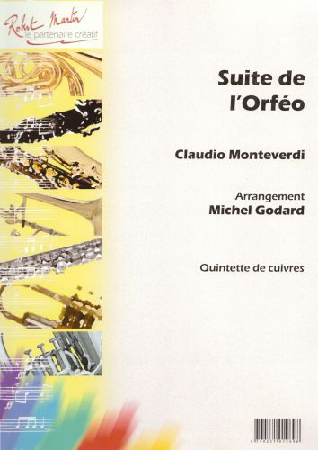 couverture Suite de l'Orfeo, Orgue Ad Lib Editions Robert Martin