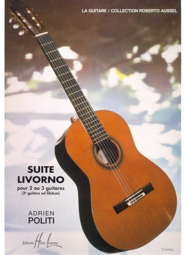 couverture Suite Livorno Editions Henry Lemoine