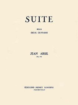 couverture Suite Op.135 Editions Henry Lemoine