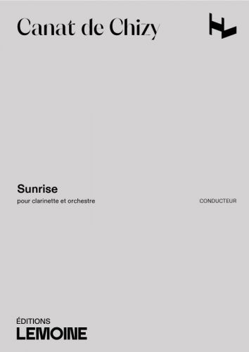 couverture Sunrise Editions Henry Lemoine