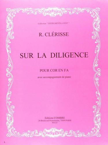 couverture Sur la diligence Combre