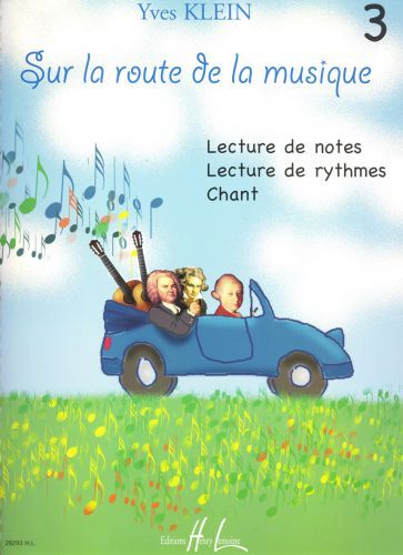 couverture Sur la route de la musique Vol.3 Editions Henry Lemoine