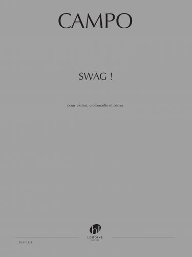 couverture Swag ! Editions Henry Lemoine