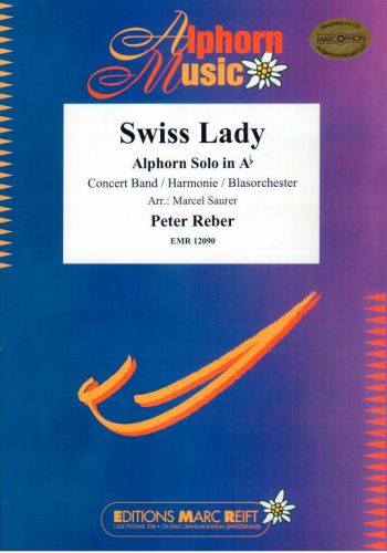 couverture Swiss Lady Alphorn Solo in Ab / La bmol Marc Reift