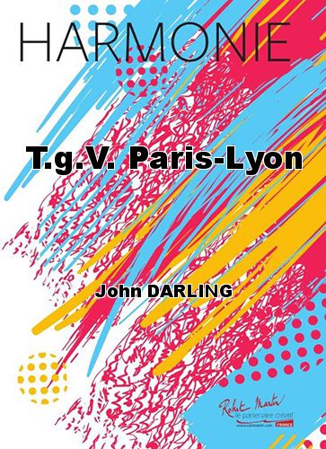 couverture T.g.V. Paris-Lyon Martin Musique