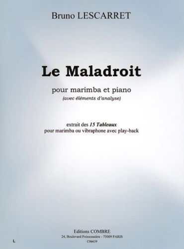 couverture Tableaux (15) - Le Maladroit (avec lments d'analyse) Combre