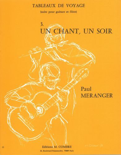 couverture Tableaux de voyage n3 Un chant un soir Combre