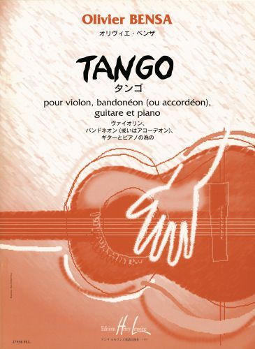 couverture Tango Editions Henry Lemoine