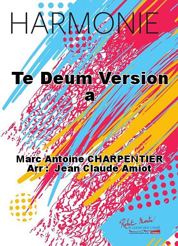 couverture Te Deum Version a Martin Musique