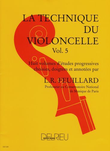 couverture Technique du violoncelle Vol.5 Delrieu