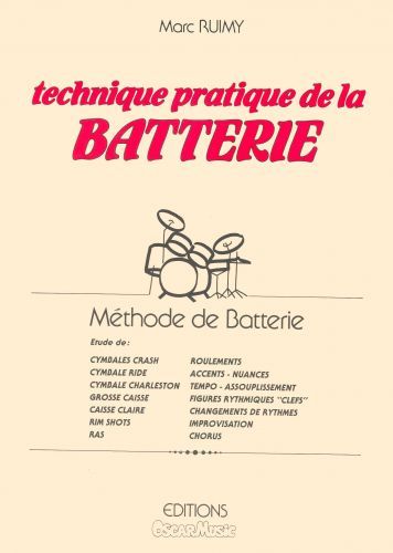 couverture Technique pratique de la Batterie Editions Henry Lemoine