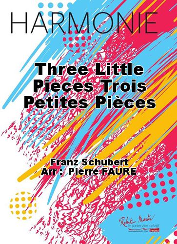 couverture Three Little Pieces Trois Petites Pices Martin Musique