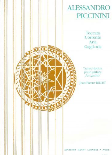 couverture Toccata, Corrente, Aria, Gagliarda Editions Henry Lemoine