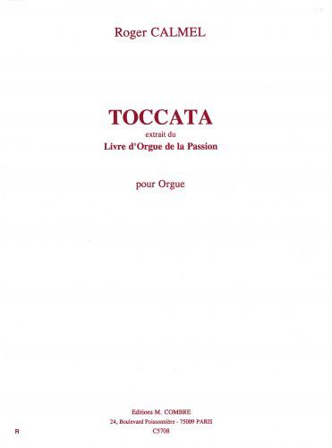 couverture Toccata (du Livre d'orgue de la Passion) Combre