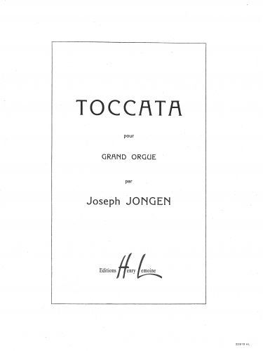 couverture Toccata Editions Henry Lemoine