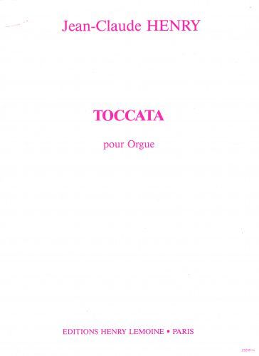 couverture Toccata Editions Henry Lemoine