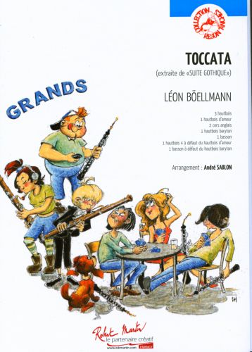 couverture TOCCATA Editions Robert Martin