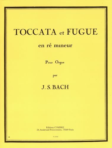 couverture Toccata et Fugue en R min. Combre