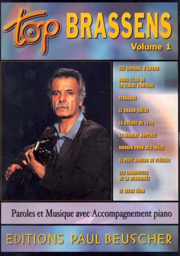 couverture Top Brassens Vol.1 Paul Beuscher