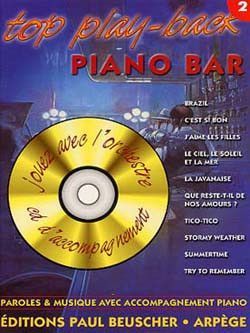 couverture Top Piano Bar Vol.2 Paul Beuscher