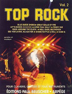 couverture Top rock Vol.2 Paul Beuscher