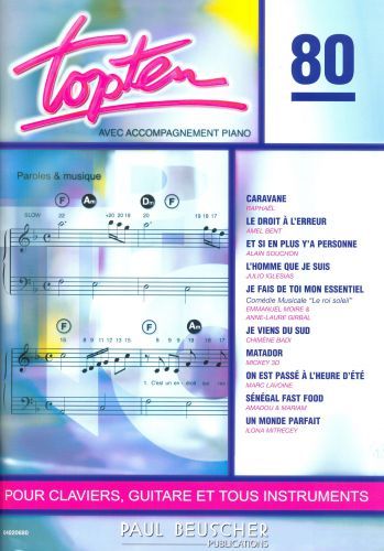 couverture Top Ten n80 Paul Beuscher