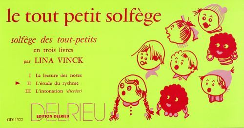 couverture Tout petit solfge Vol.2 Delrieu