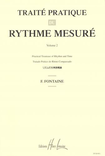 couverture Trait du rythme Vol.2 Editions Henry Lemoine