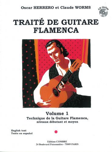 couverture Trait guitare flamenca Vol.1 - Technique de la guitare flamenca Combre