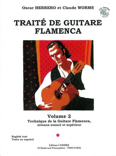 couverture Trait guitare flamenca Vol.2 - Technique de la guitare flamenca Combre