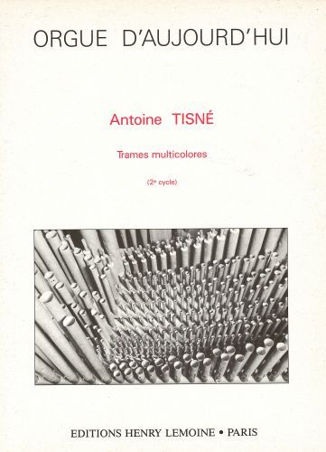 couverture Trames multicolores Editions Henry Lemoine