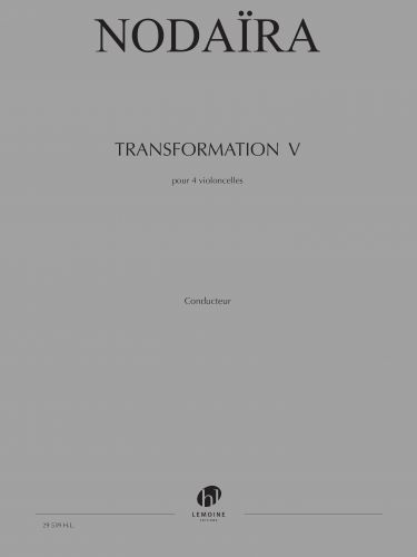 couverture Transformation V Editions Henry Lemoine