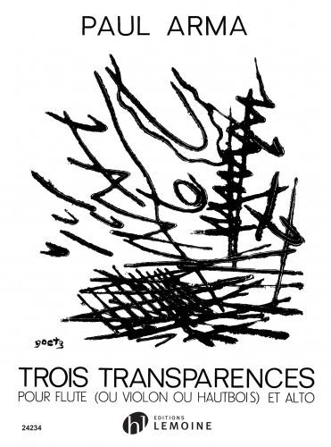 couverture Transparences (3) Editions Henry Lemoine