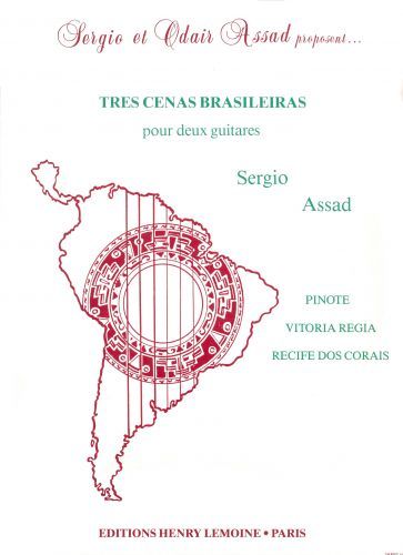 couverture Tres Cenas Brasileiras Editions Henry Lemoine