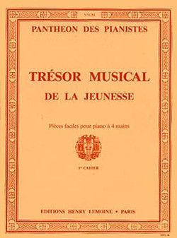 couverture Trsor musical Vol.1 Editions Henry Lemoine