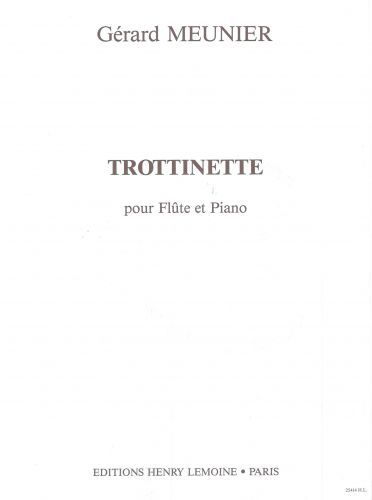 couverture Trottinette Editions Henry Lemoine