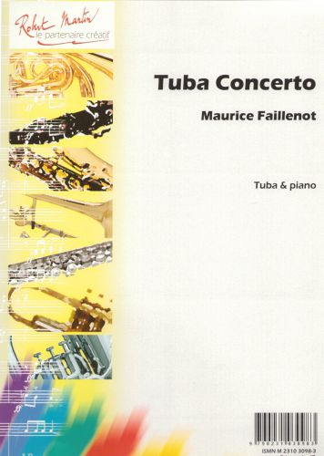 couverture Tuba Concerto Editions Robert Martin