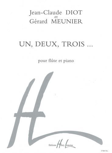 couverture Un, deux, trois... Editions Henry Lemoine